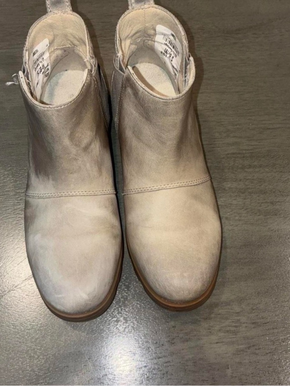 Sorel size 6 Women's Chelsea Ankle Boots - Light Taupe - Picture 1 of 5